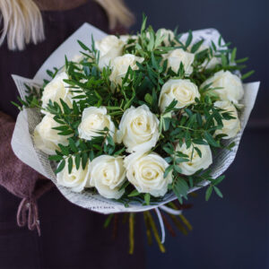 Albers | Rosas blancas